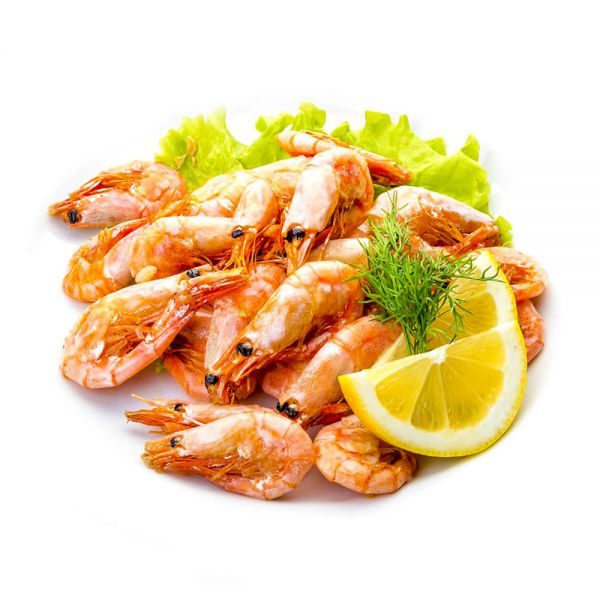 Креветки отварные